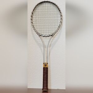 Vintage Wilson T2000 Steel Tennis Racquet